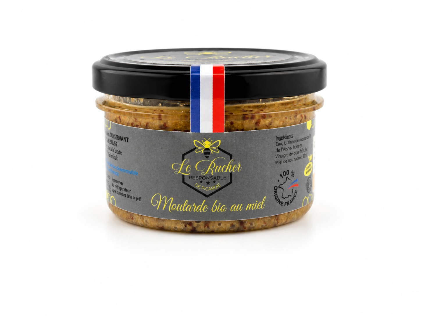 moutarde bio au miel