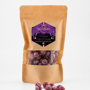Bonbons artisanaux au miel et à la violette – Sachet de 150 g