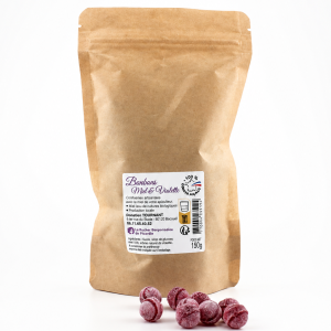bonbons artisanaux miel violette,