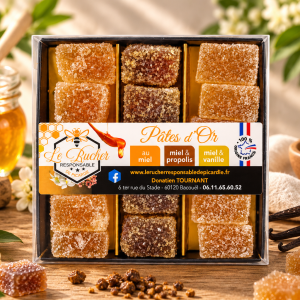 Coffret Pâtes d'or assortiment