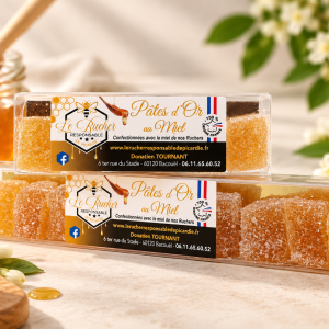 Pâtes d’Or au miel