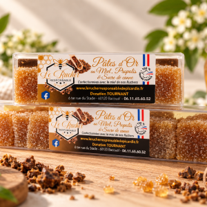 Pâtes d’Or miel et propolis